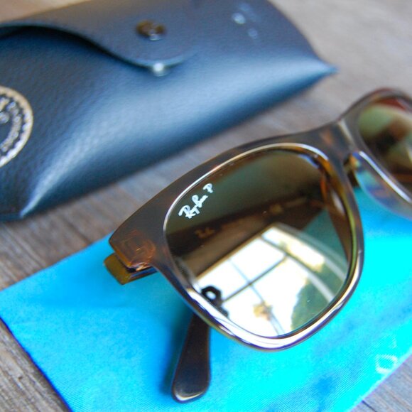 Ray-Ban RB4184 Polarized Sunglasses - Picture 2 of 4